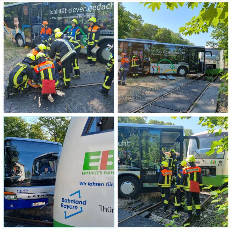 KOB GmbH bei Katastrophenschutzübung in Bad Kissingen aktiv dabei